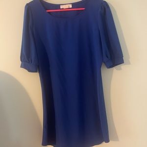 Navy blue dress